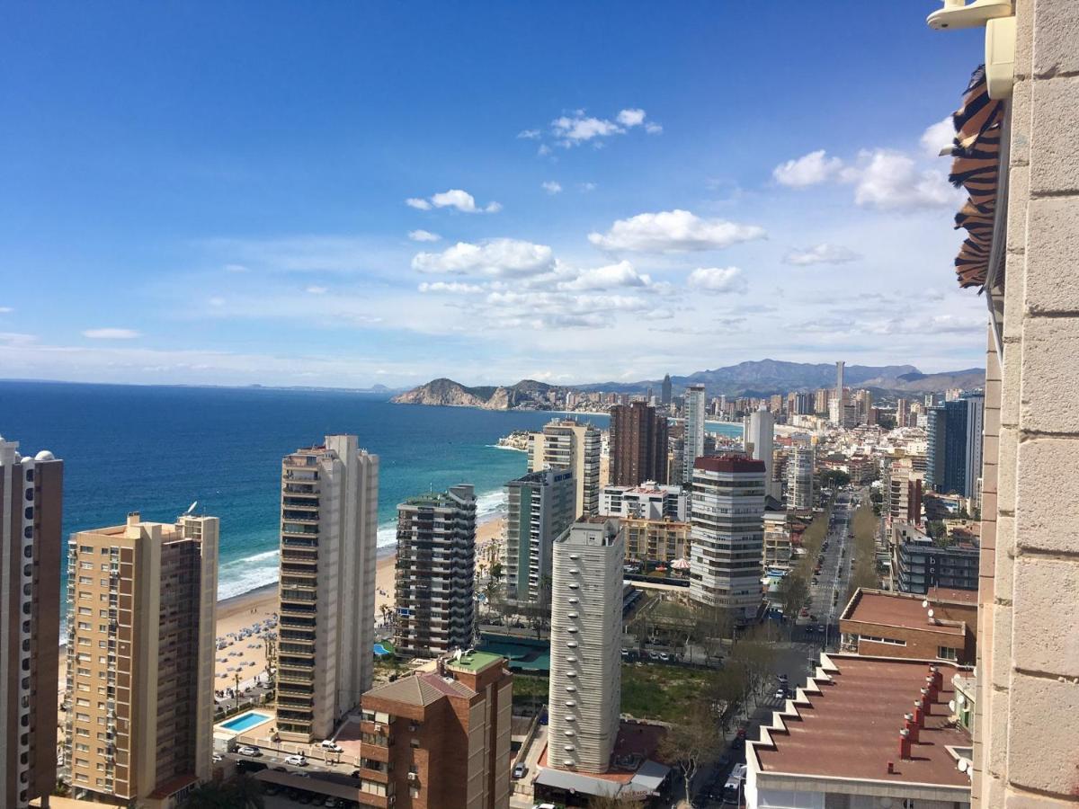 Cielo Benidorm Con Vistas Panoramicas Apartment Bagian luar foto