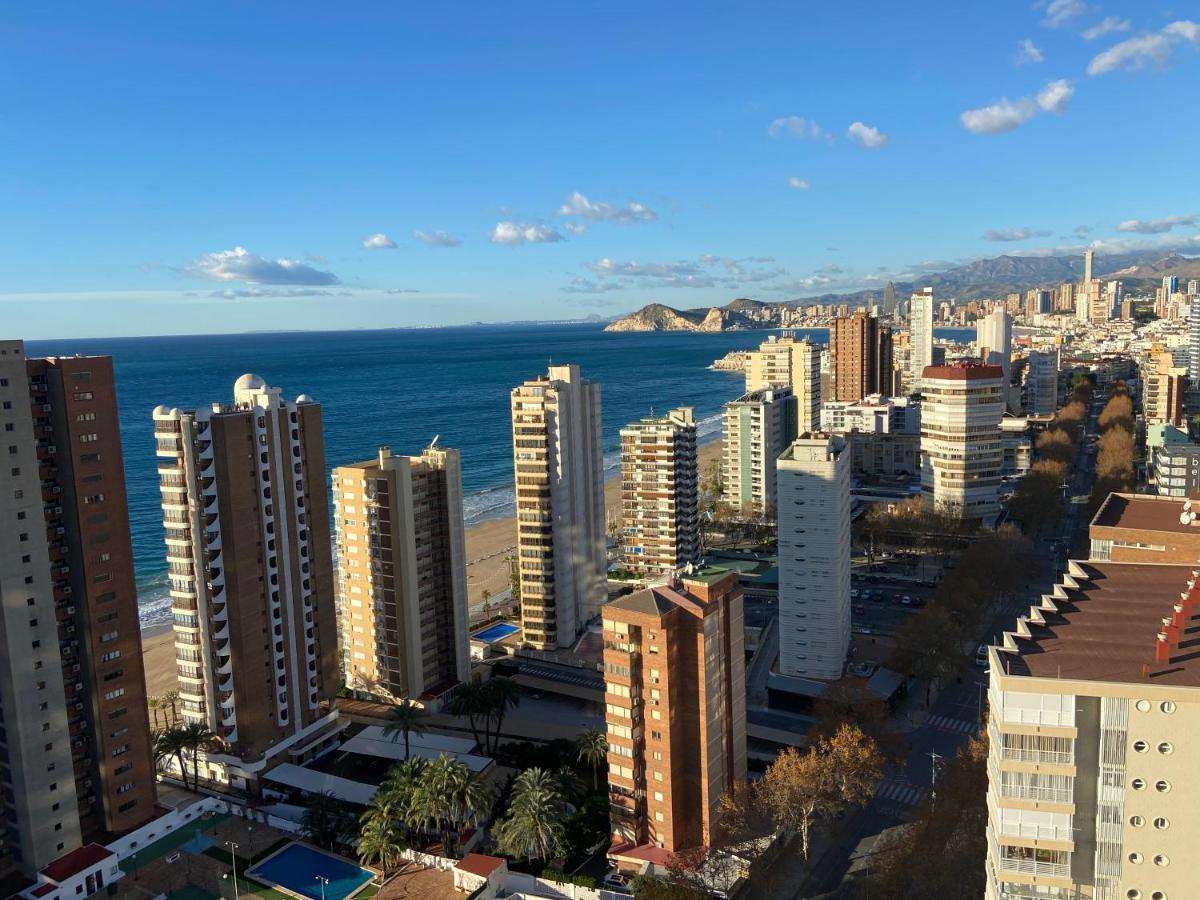 Cielo Benidorm Con Vistas Panoramicas Apartment Bagian luar foto