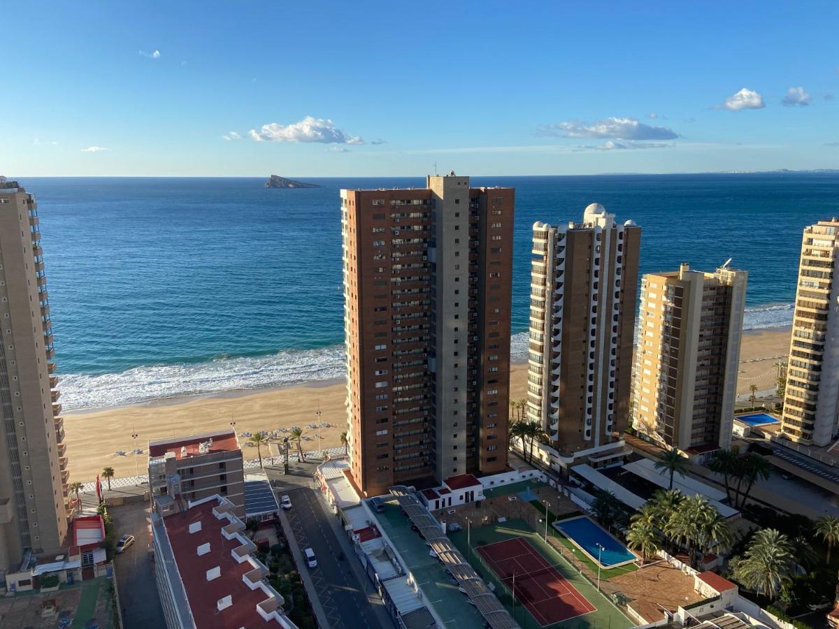 Cielo Benidorm Con Vistas Panoramicas Apartment Bagian luar foto