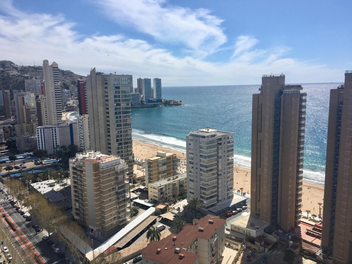 Cielo Benidorm Con Vistas Panoramicas Apartment Bagian luar foto