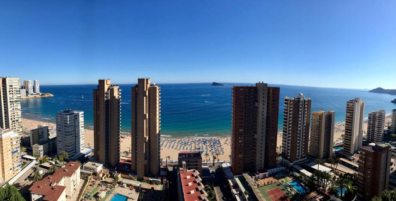 Cielo Benidorm Con Vistas Panoramicas Apartment Bagian luar foto