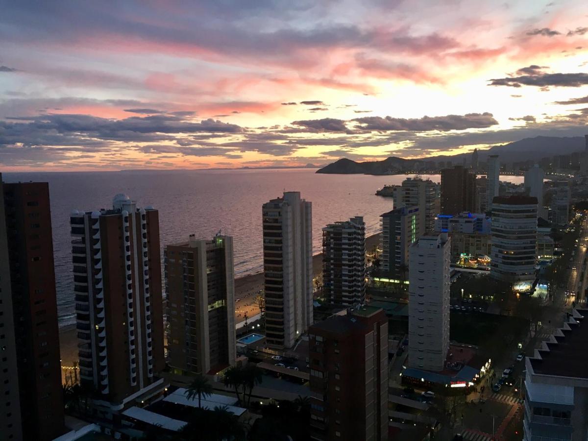 Cielo Benidorm Con Vistas Panoramicas Apartment Bagian luar foto